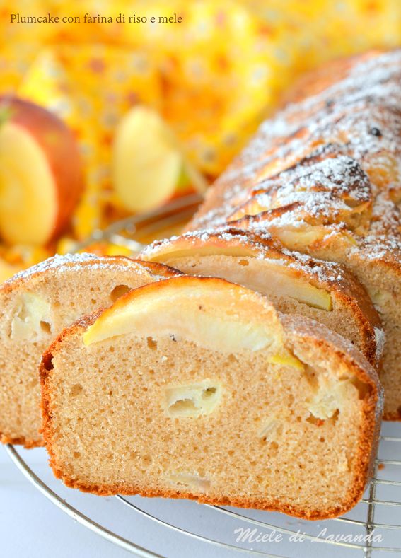 Plumcake con farina di riso e mele