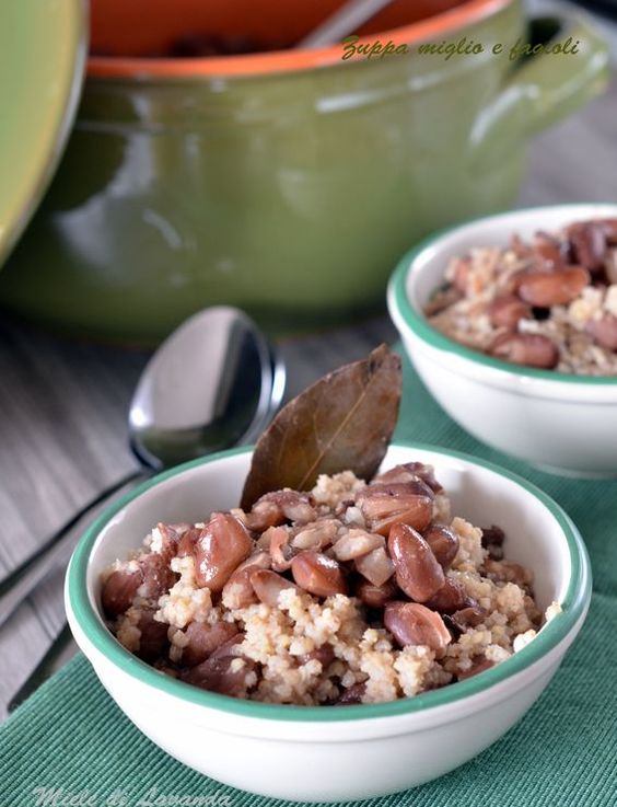 Zuppa miglio e fagioli