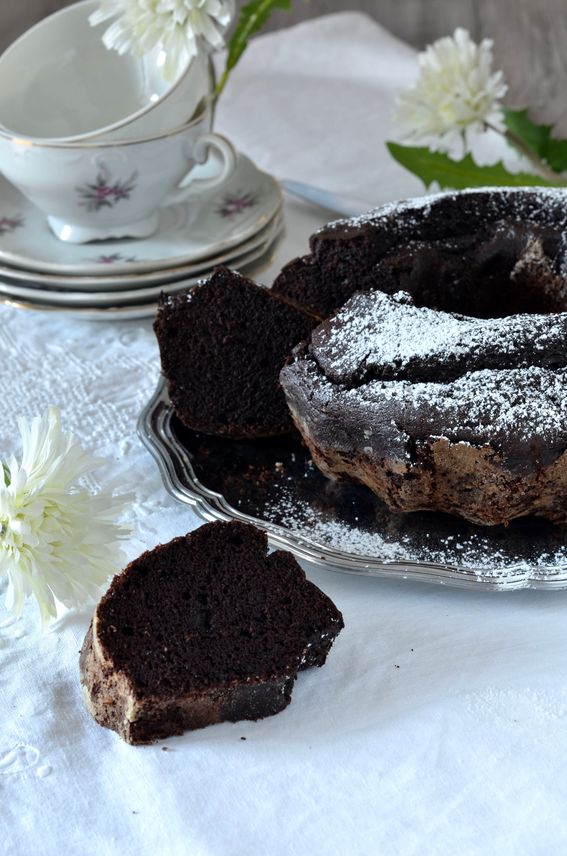 La Ciambella con ricotta vaccina e cacao amaro senza burro